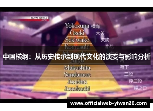 中国横纲:从历史传承到现代文化的演变与影响分析